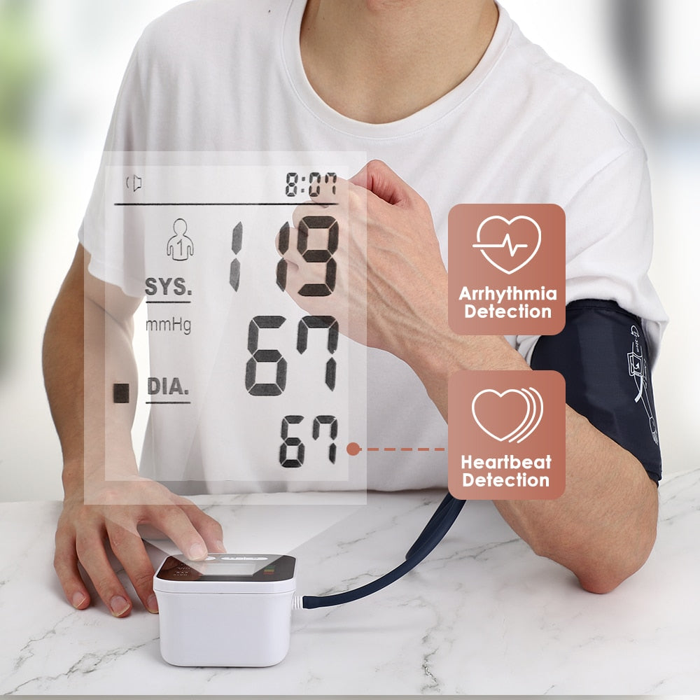 Automatic Digital Wrist Blood Pressure Monitor Sphygmomanometer